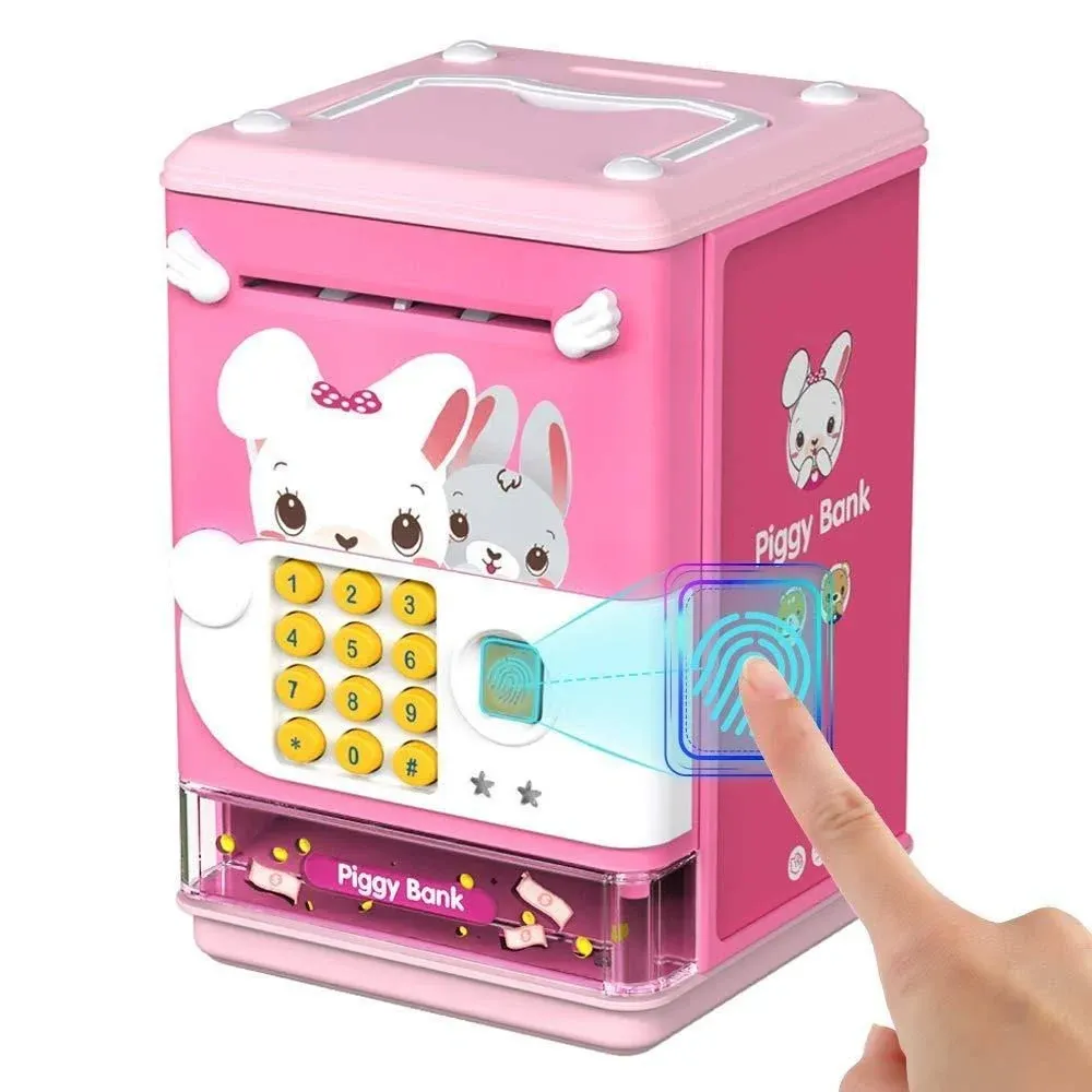 Deejoy Piggy Bank Toy Electronic Mini ATM Savings Machine with Personal Password ...