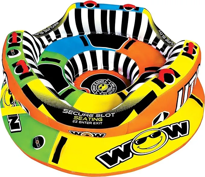 3-PERSON WOW UTO Towable Boat Tube UTO Excalibur