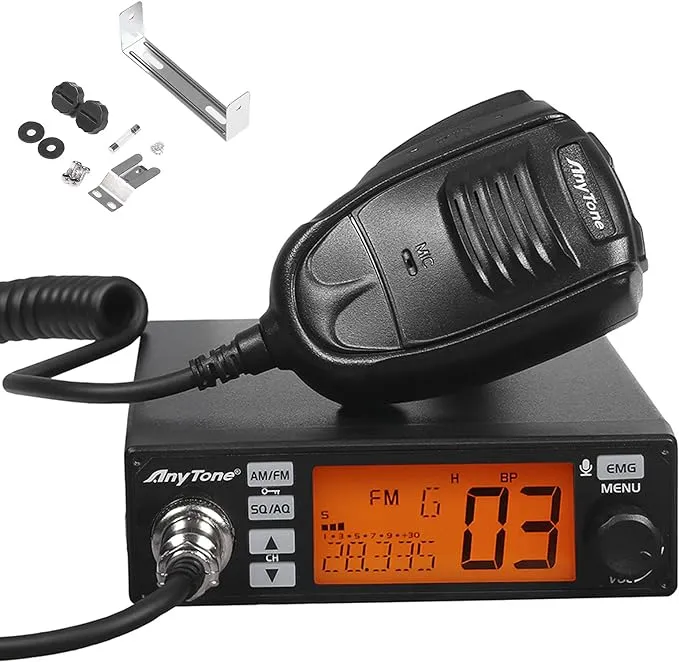 Anytone AT-500M 10 Meter (28-29.7Mhz) Ham Radio for Truck, Amateur Mobile Tra...