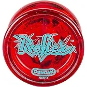 Duncan Toys Reflex Auto Return Yo-Yo, Beginner String Trick Yo-Yo, Red