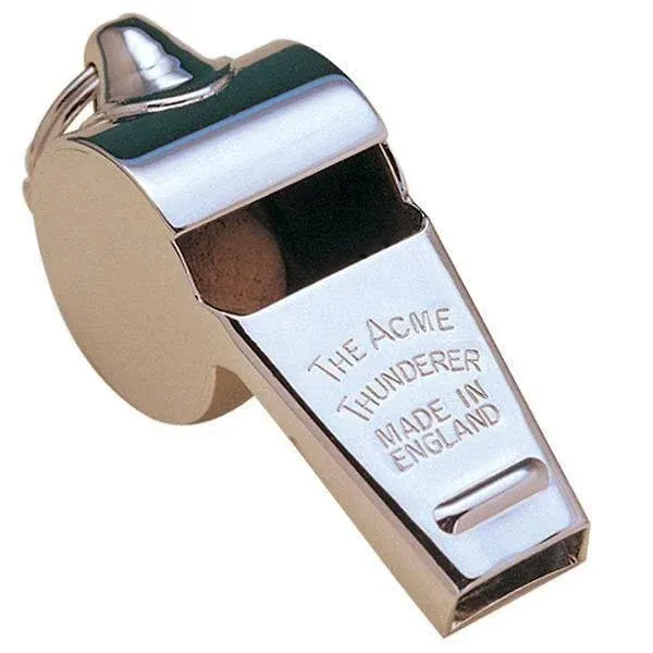 Acme Thunderer Whistle 60.5, Small, High, Loud