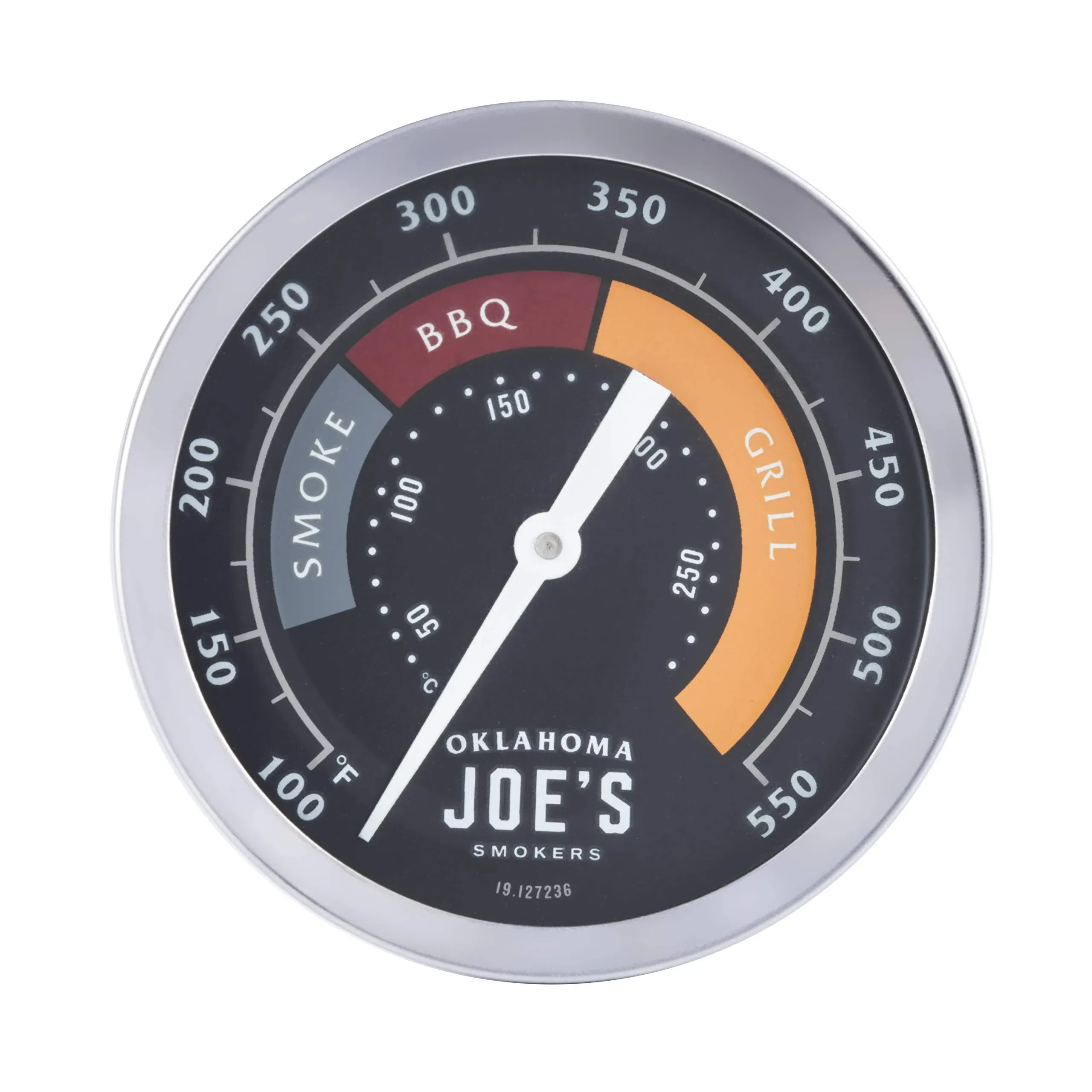 Oklahoma Joe's 3695528R06 Analog Temperature Gauge , Silver