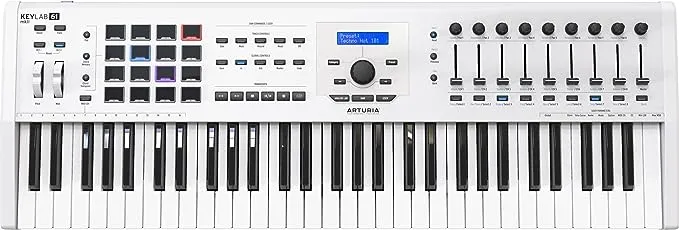 Arturia KeyLab 61 MkII - 61 Key Semi Weighted USB MIDI Keyboard Controller