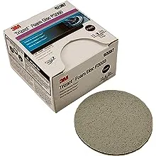 3M Trizact Hookit Foam Disc, 02087, 3 in, P3000, 15 discs per carton