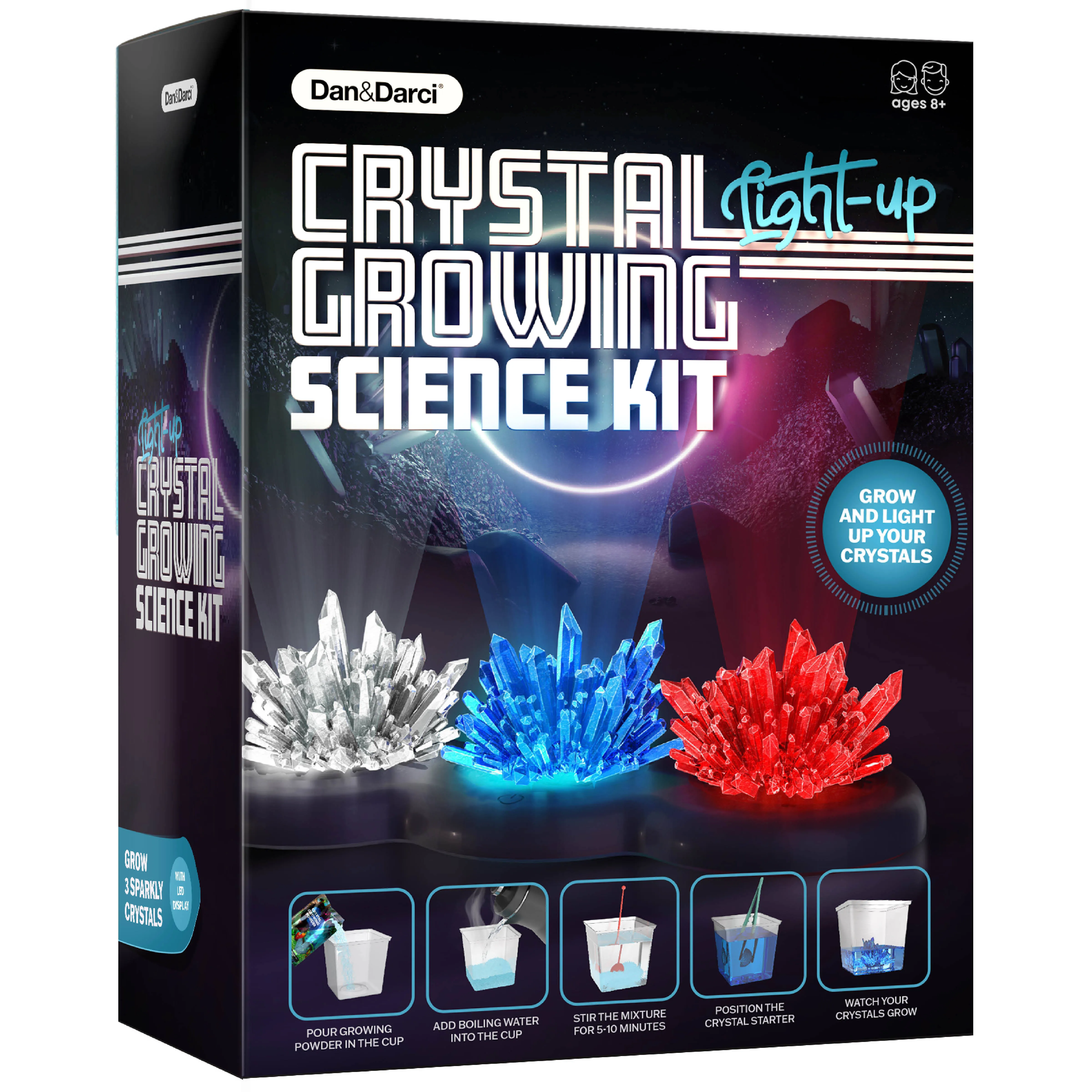 Crystal Growing Kit for Kids Science Experiments for Boys and Girls