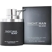 Yacht Man Black by Myrurgia Eau De Toilette Spray Men