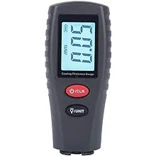 Paint Thickness Gauge | Digital Meter for Automotive Coating Thickness Gauge Tester | High Contrast Backlight LCD | Resolution 2mils | Auto Power Off | Auto Digital Calibration Data Hold Mini Size