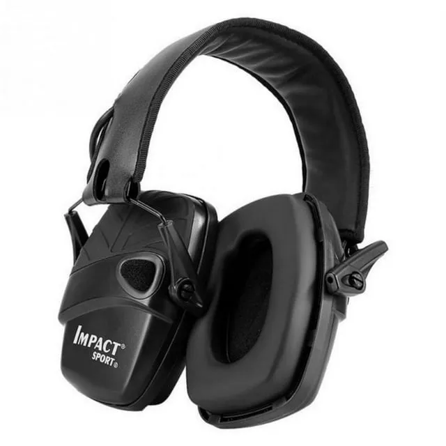 Howard Leight Impact Sport Black Electronic Earmuff