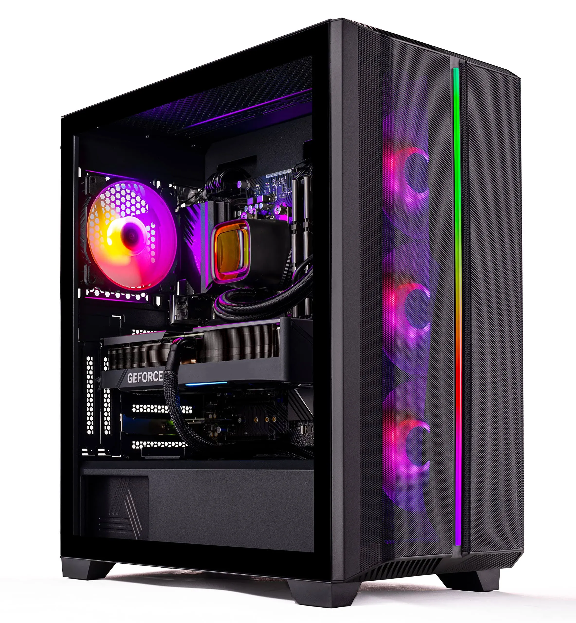 Skytech Gaming Siege Gaming PC Desktop – Intel Core i7 13700f 2.1 GHz, Nvidia RTX 4060 Ti, 1TB NVMe Ssd, 32gb Ddr5 Ram RGB, 650W Gold PSU, 360mm AIO