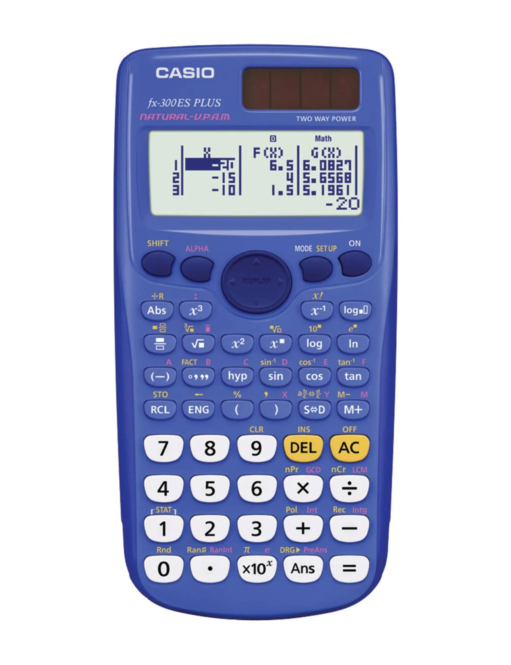 Casio FX-300ES Plus Scientific Calculator, Blue