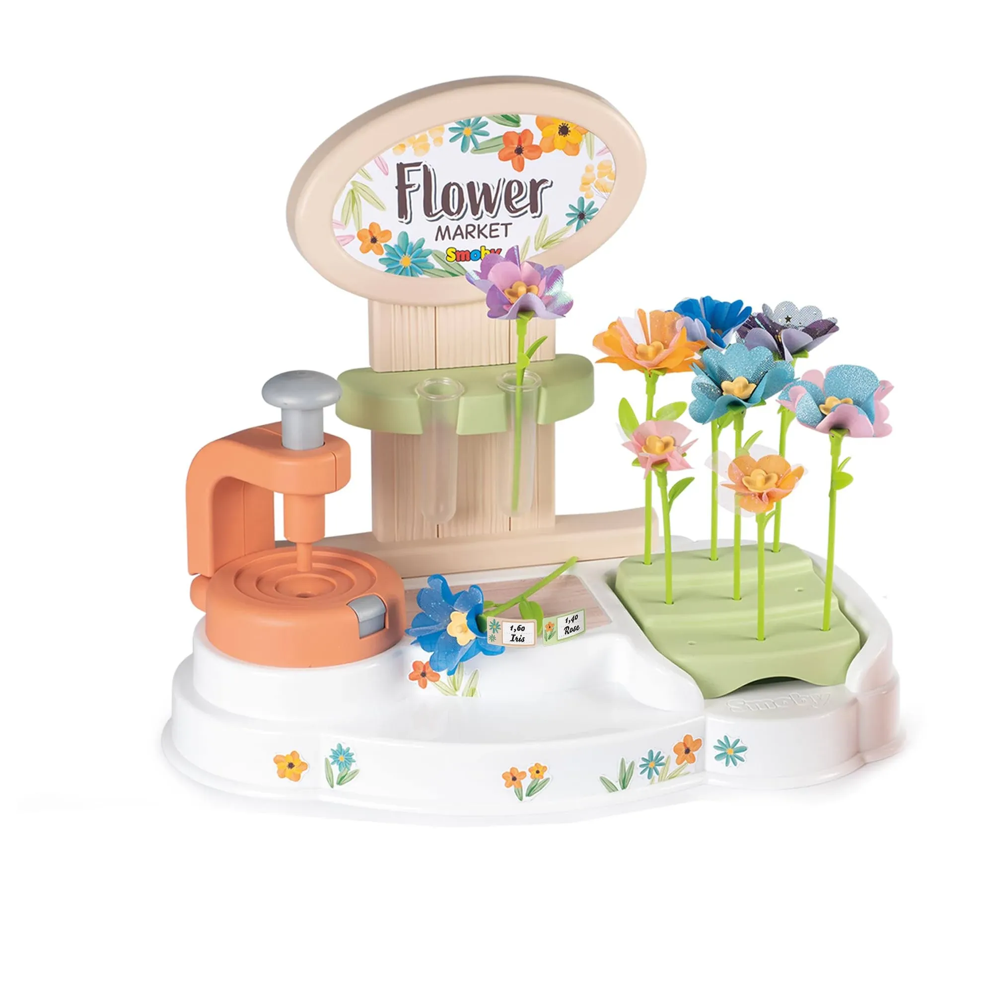 Building set flower merchant Smoby