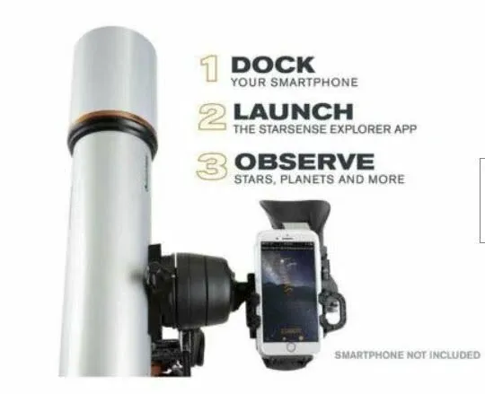 Celestron – StarSense Explorer DX 102AZ Smartphone App-Enabled Telescope – NIB