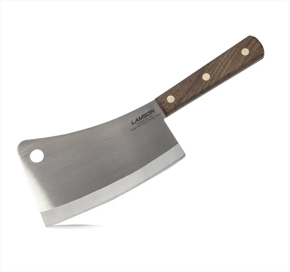 Lamson 7.25" Meat Cleaver Walnut