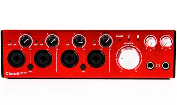 Focusrite Clarett 4Pre USB Interface