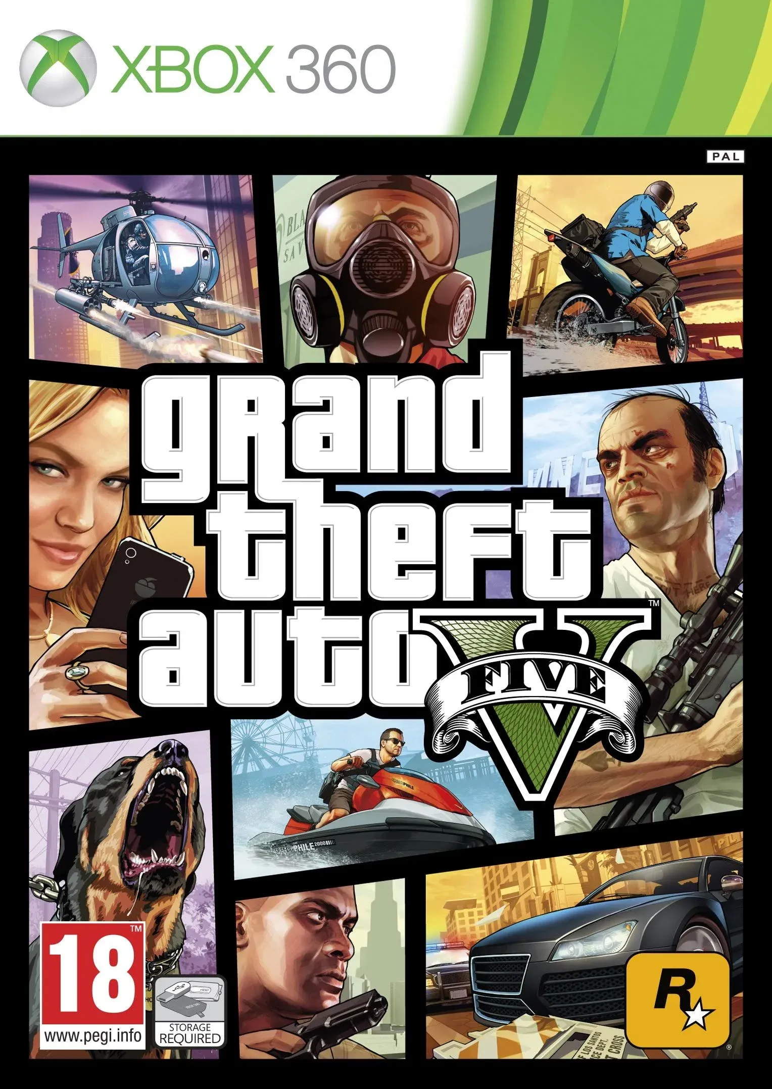 Grand Theft Auto V (PlayStation®5) (韩语, 简体中文, 繁体中文, 英语)