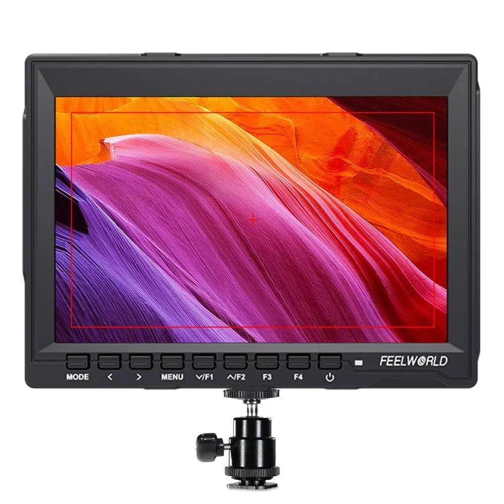 Feelworld FW759 7 Inch Slim DSLR Camera Field Monitor HD Video Assist IPS 1280x800 4K HDMI Av