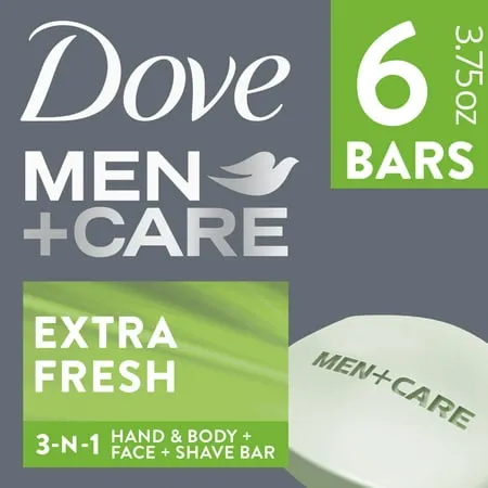 Dove Men+Care Body and Face Bar Extra Fresh