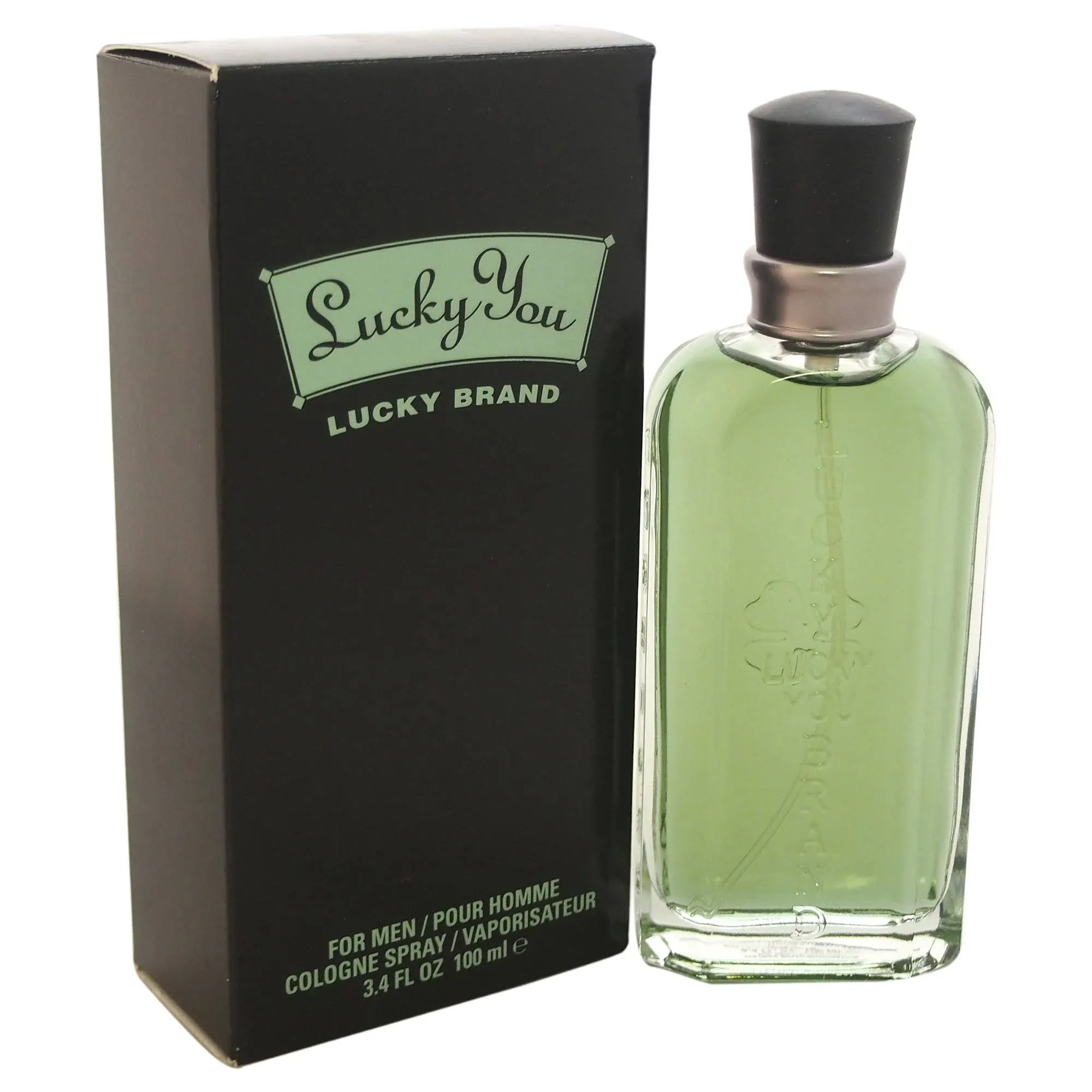 Lucky You For Men by Lucky Brand Cologne Spray 3.4 Oz ~ New In Box ~ US3