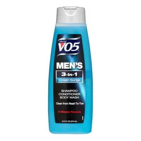 3 Pk, Alberto VO5 Men's 3-in-1 Shampoo Conditioner Body Wash , Ocean Surge 12 fl. oz.