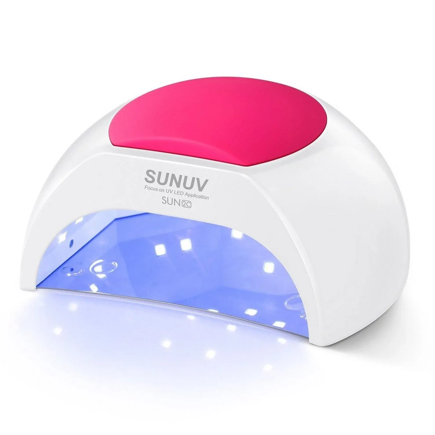 SUNUV SUN2C 48W UV Light for Nails,UV LED Nail Lamp with 4 Timer