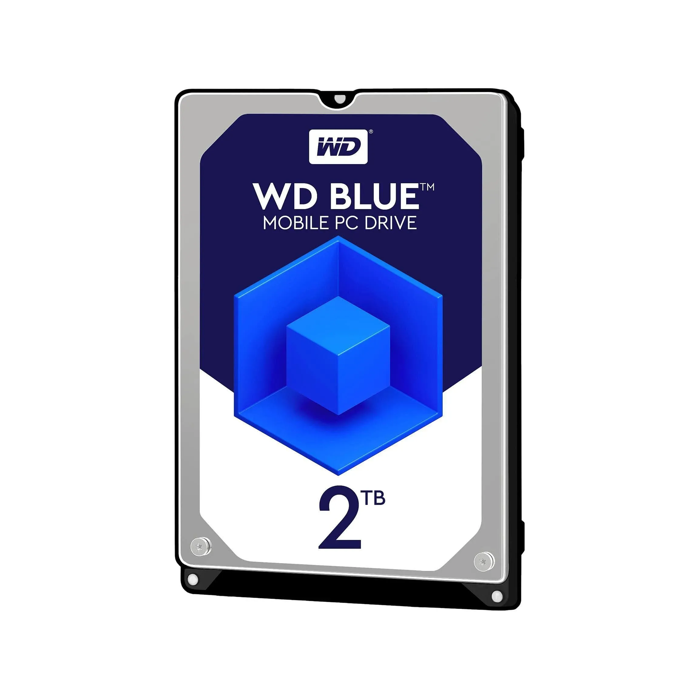 Western Digital 2TB WD Blue Mobile Hard Drive HDD - 5400 RPM, SATA 6 Gb/s, 128 MB Cache, 2.5" - WD20SPZX