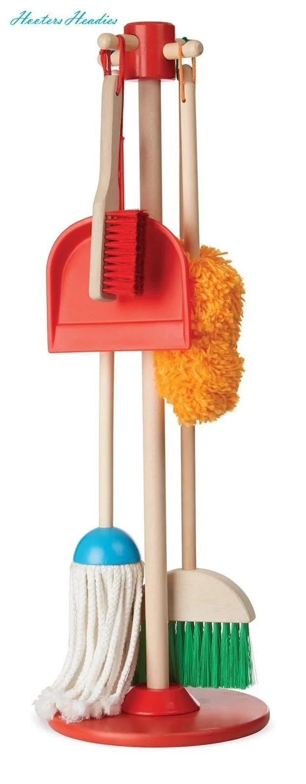 Melissa & Doug Let's Play House! Dust, Sweep & Mop 6pc Set