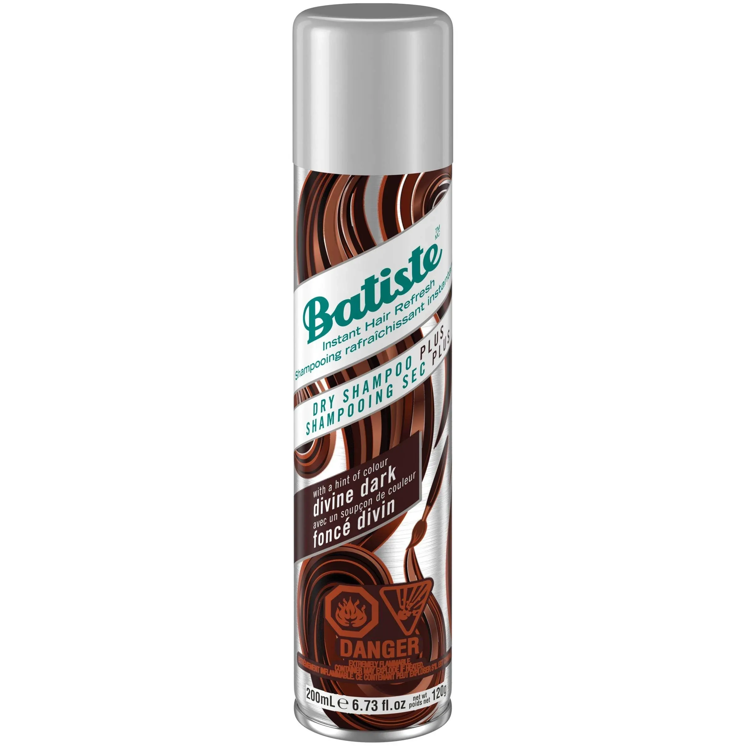 Batiste Dry Shampoo, Dark & Deep Brown 6.73 oz (Pack of 3)