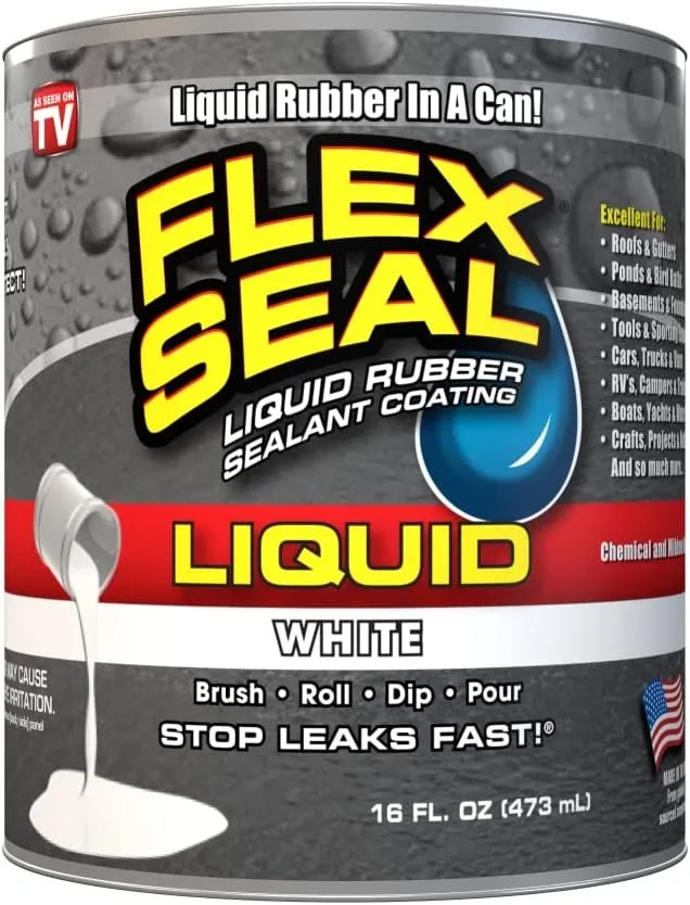 Flex Seal Liquid Rubber Sealant Gray 32oz