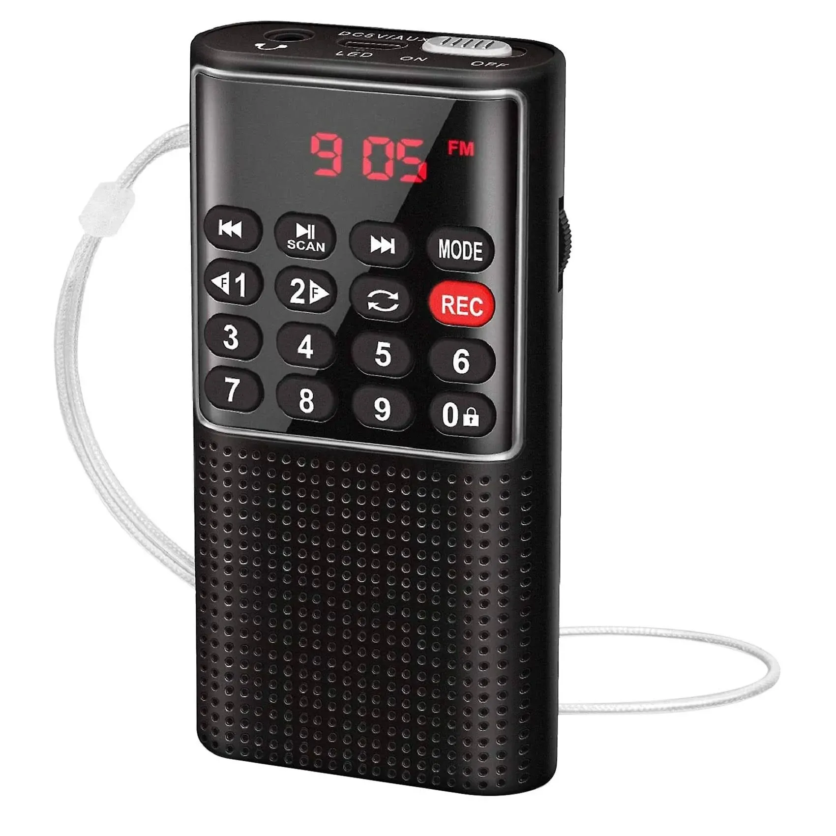 Portable Handheld FM Radio With Remote Call Recorder And Rechargeable Battery For Walkman And Hiking From Hwstar, $9.28 | DHgate.Com