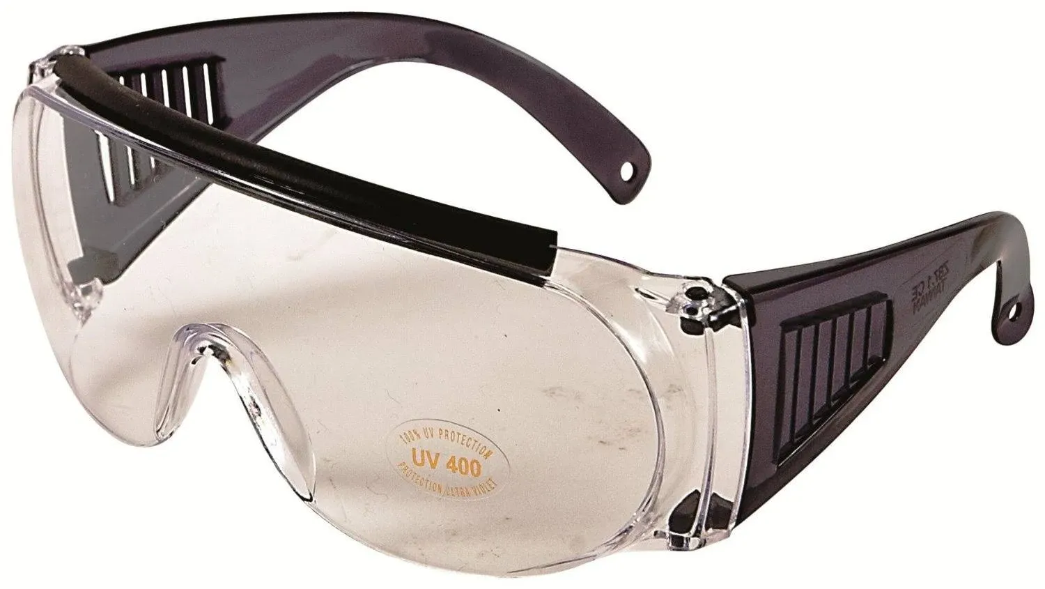 Allen Over Shooting Safety Glasses Clear Lens w/Black Frame - 2169