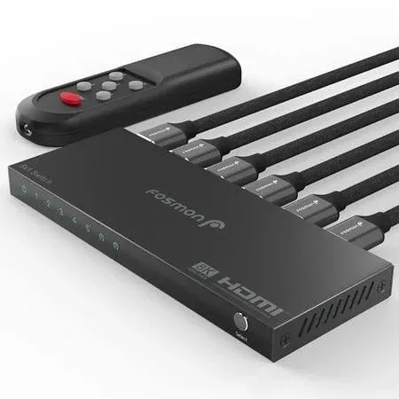 Fosmon 5-Port HDMI 8K Switch