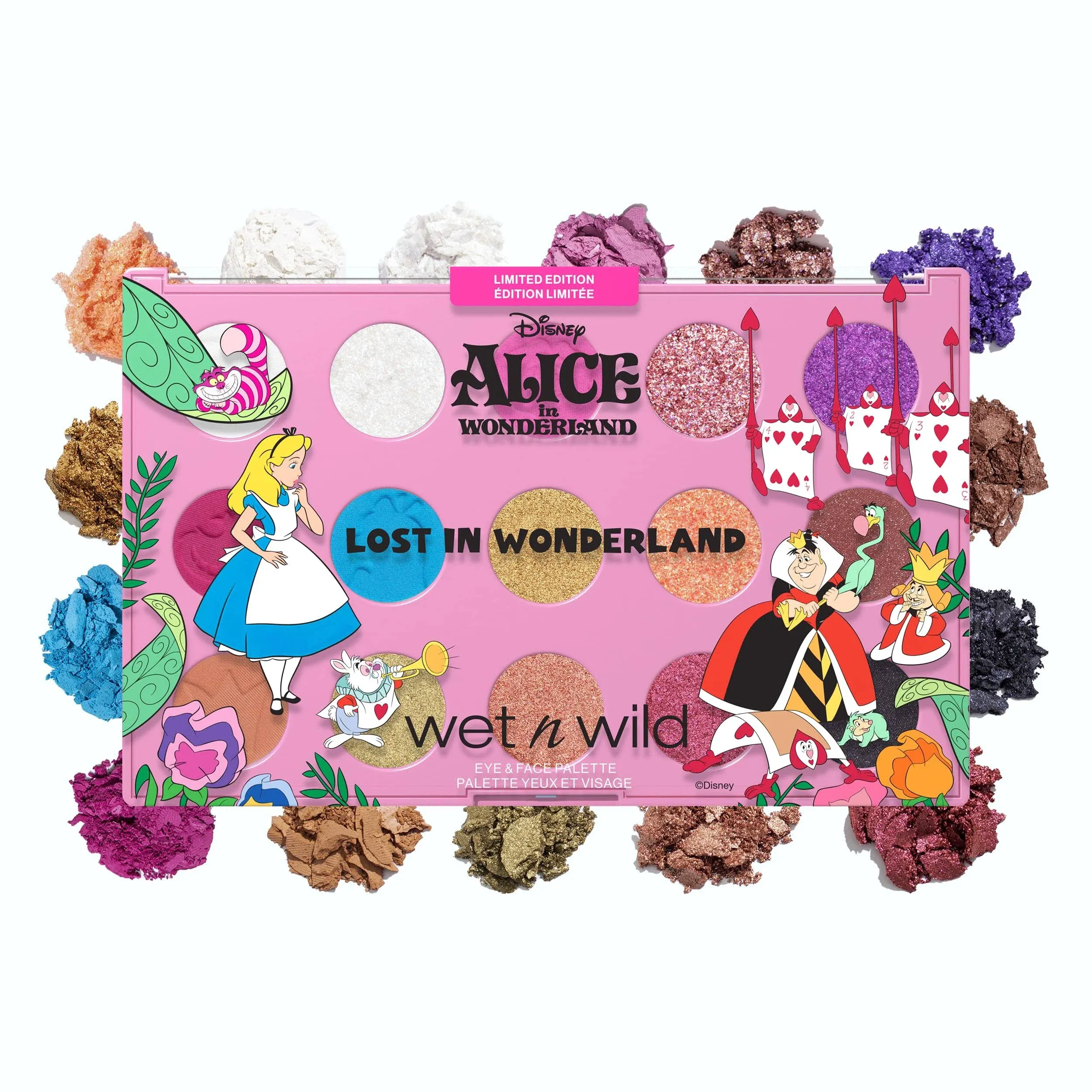 Wet N Wild Lost In Wonderland Eye & Face Palette Alice In Wonderland Collection