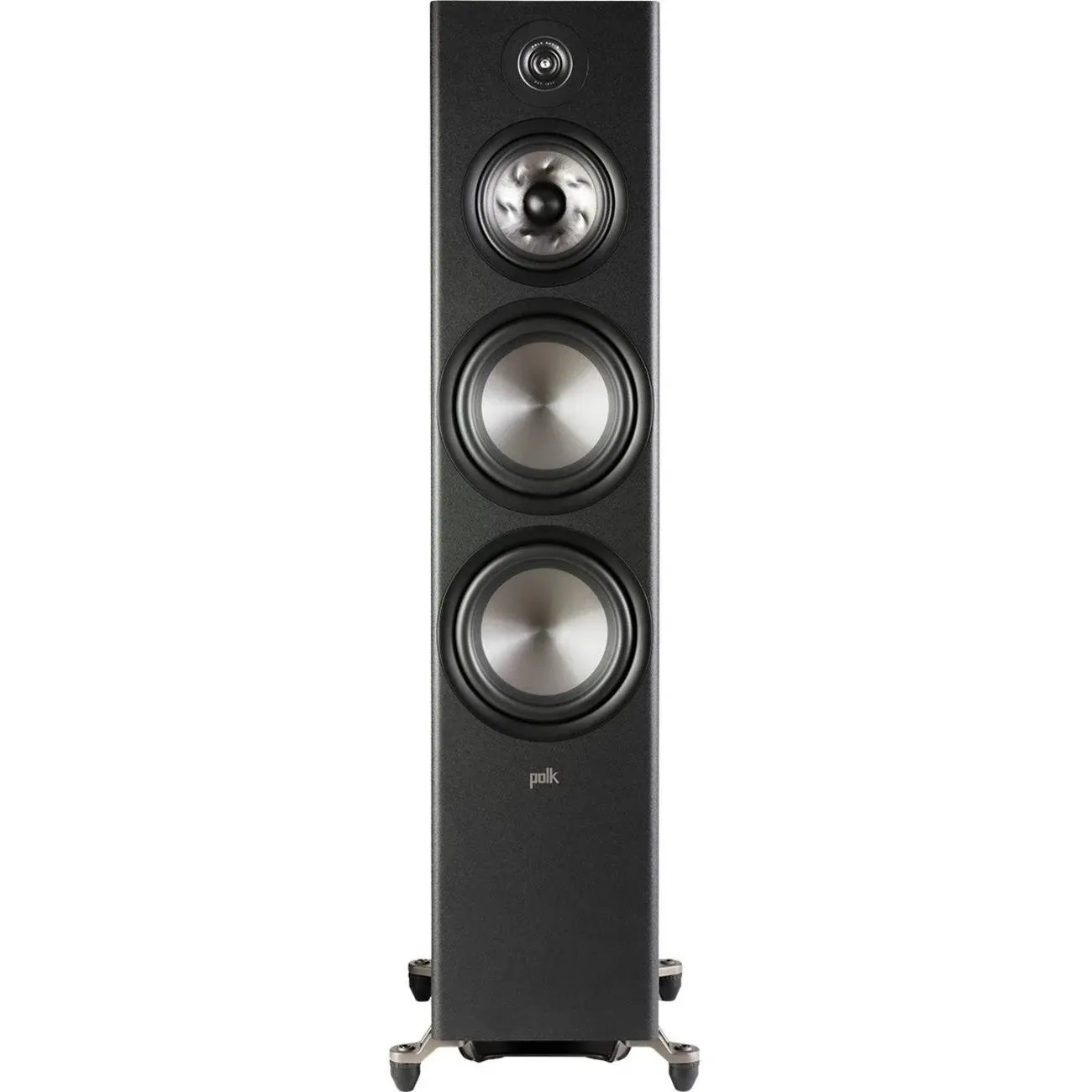 Polk Audio Reserve Series R700 Tower Speaker, 1" Tweeter 6.5" Woofers & Dual 8" Long-Throw Drivers, Hi-Res Certified, Dolby Atmos & IMAX Enhanced for Dynamic Home Theater Audio, Black