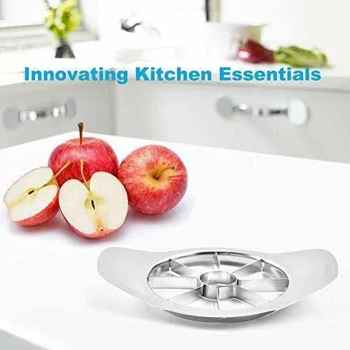 Apple slicer and corer Stainless steel ultra-sharp apple cutter slicer 8 slices