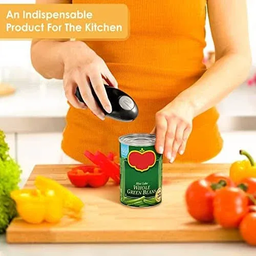 Electric Can Opener, Open Your Cans with A Simple Push of Button, Automatic Can ...