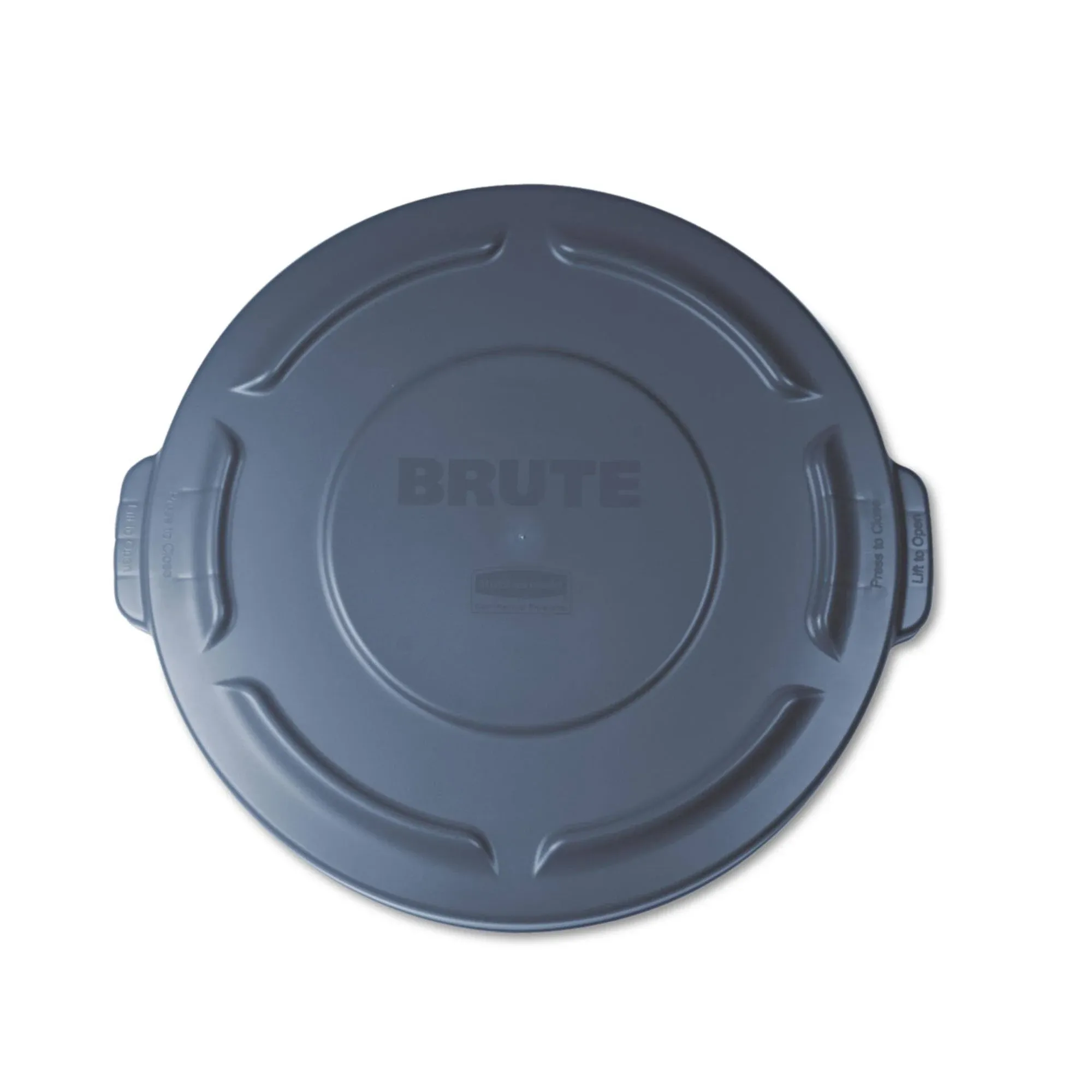 Brute 20-gallon Container Lid, 19.9" W/Dia, Gray, Plastic