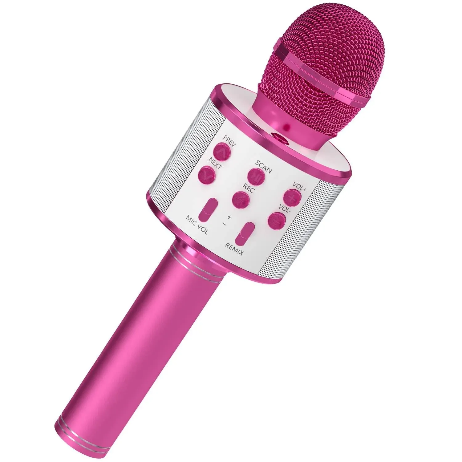 Kids Microphone for Singing, Wireless Bluetooth Karaoke Microphone for...