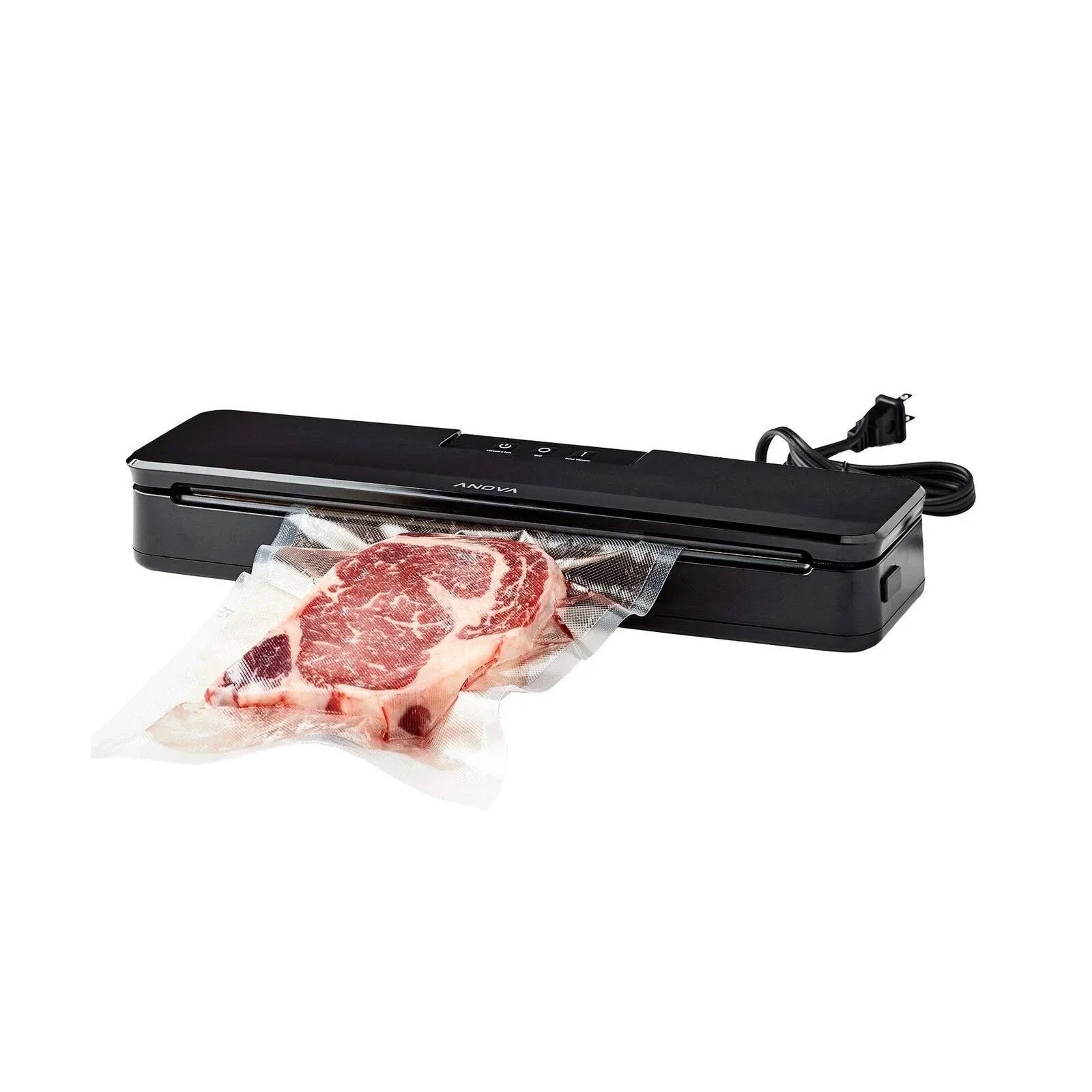 Anova Precision Cooker 3.0 & ANVS01-US00 Anova Precision Vacuum Sealer, Includes 10 Precut Bags, For Sous Vide and Food Storage