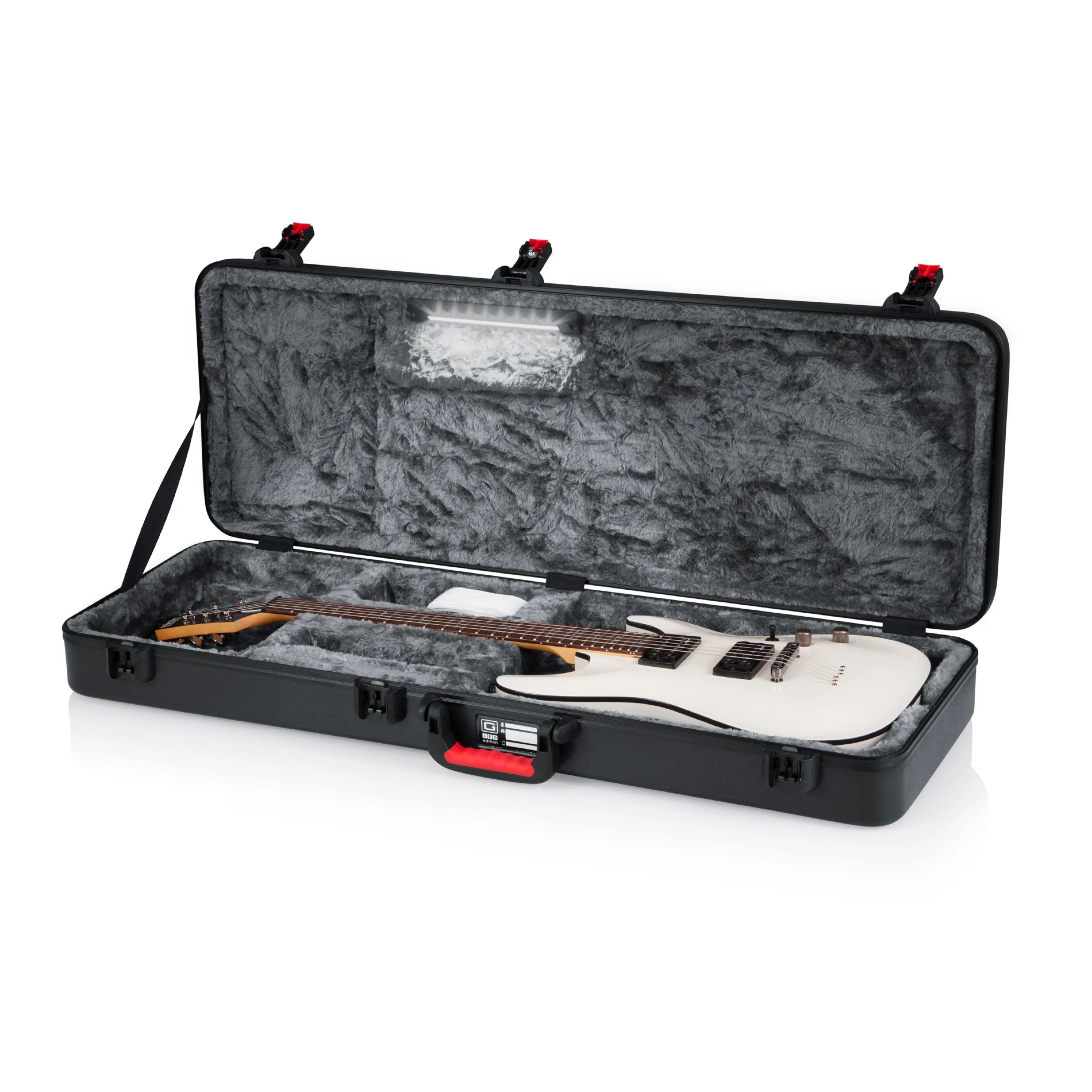 Gator GTSA-GTRELEC-LED TSA ATA Molded Electric Guitar Case with Interior LEDs | Reverb