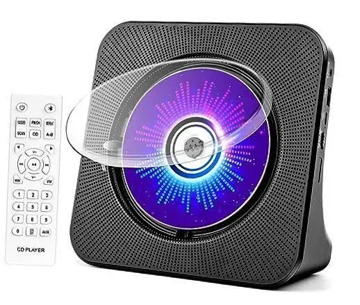 Desktop Cd Player With Speakers, Cd Players For Home, Portable Cd