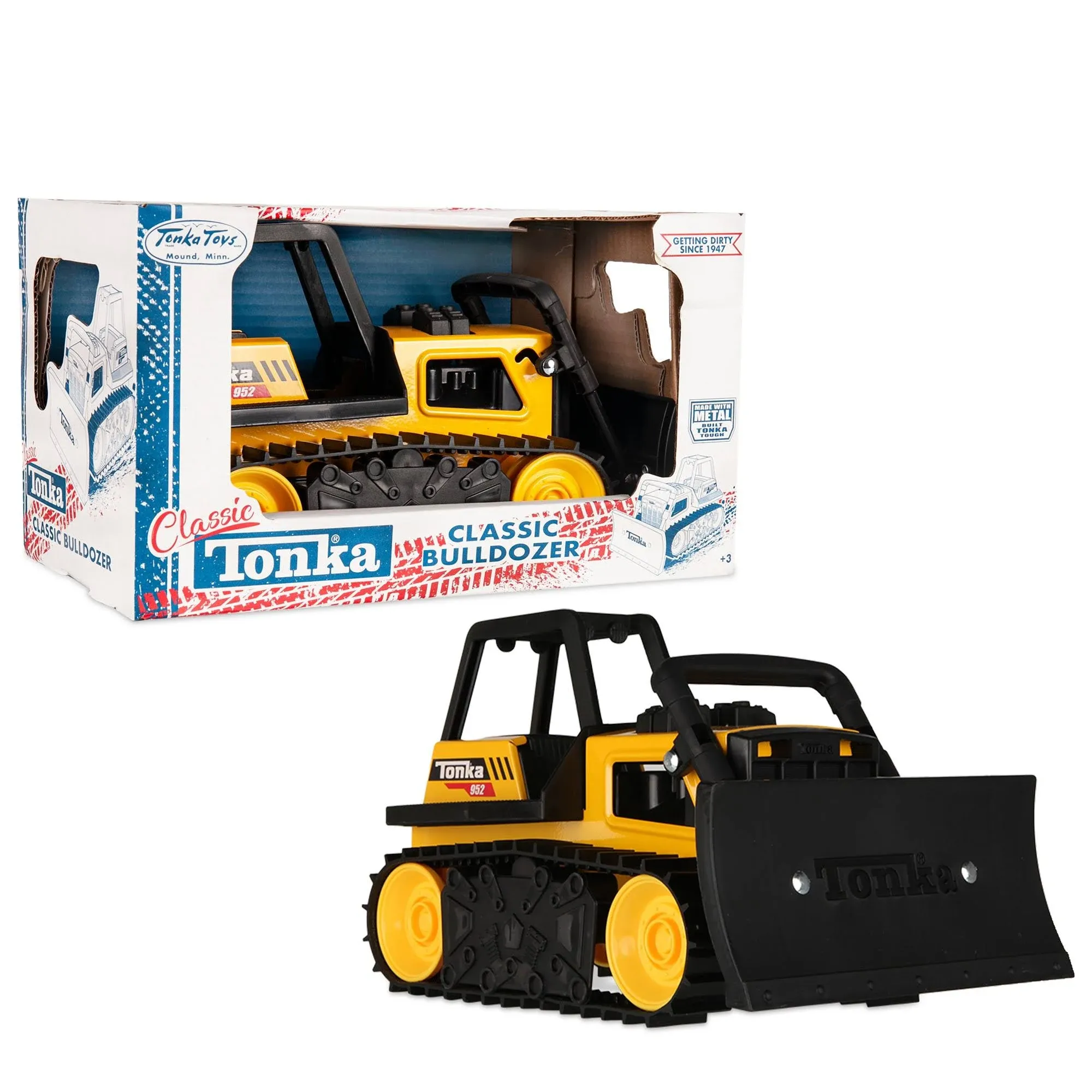 Hasbro Classic Tonka Classic Bulldozer Basic Fun Brand New