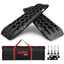 RUGCEL WINCH Quick Recovery Emergency 4 Wheel Drive Tire Mats, Black (Used)