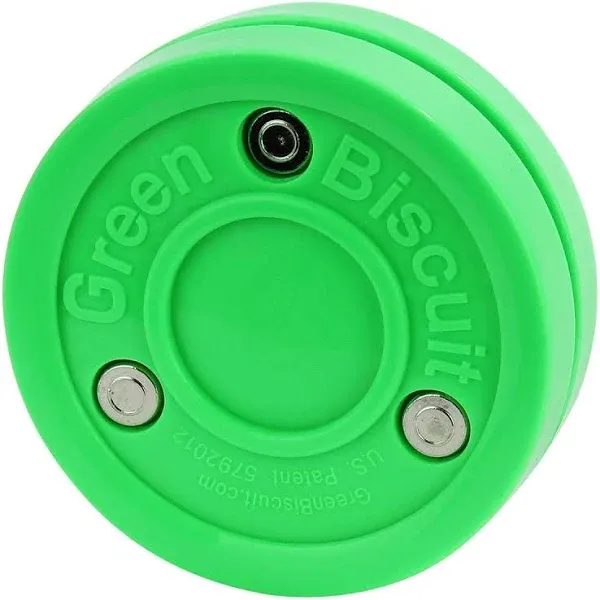 Original Hockey Training Puck Passing, Toe Drag stickhandling(Color Choice) (Original Green)