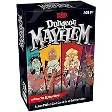 Dungeon Mayhem | Dungeons & Dragons Card Game | 2–4 Players, 120 Cards