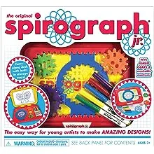 Spirograph Jr. Original -  Jumbo Sized Gears Arts &amp; Craft Kit for Young Children