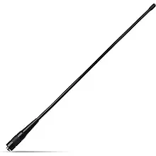 2m/70cm Antenna HYS-771N 15.6-Inch Whip VHF/UHF (144/430Mhz) Antenna SMA-Female for AnyTone, BaoFeng, and Yaesu