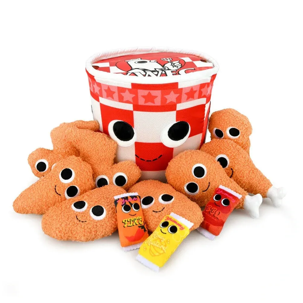 Kidrobot Yummy World Bertha The Bucket of Fried Chicken Plush