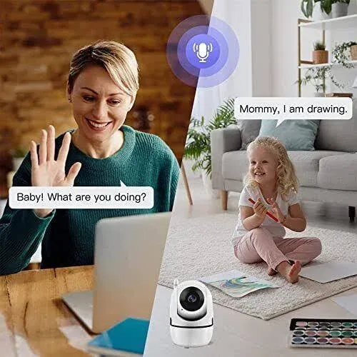 5g Security Camera Indoor Wireless - 360 Degree Panoramic Camera, 5g