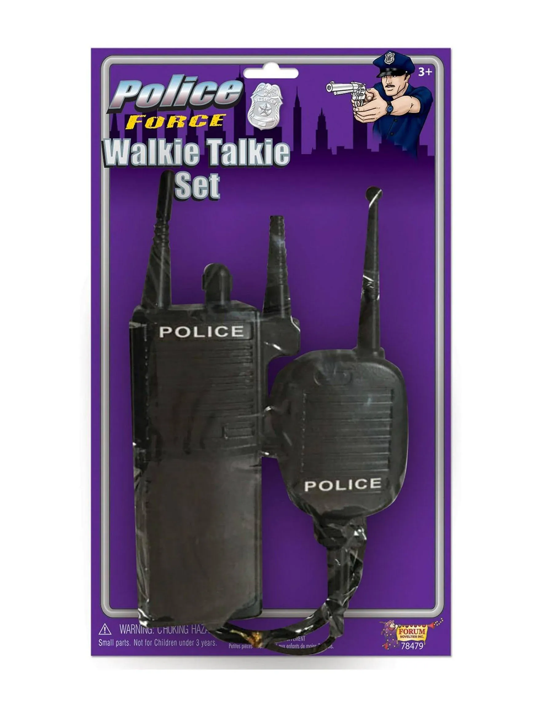 Police Walkie Talkie Set