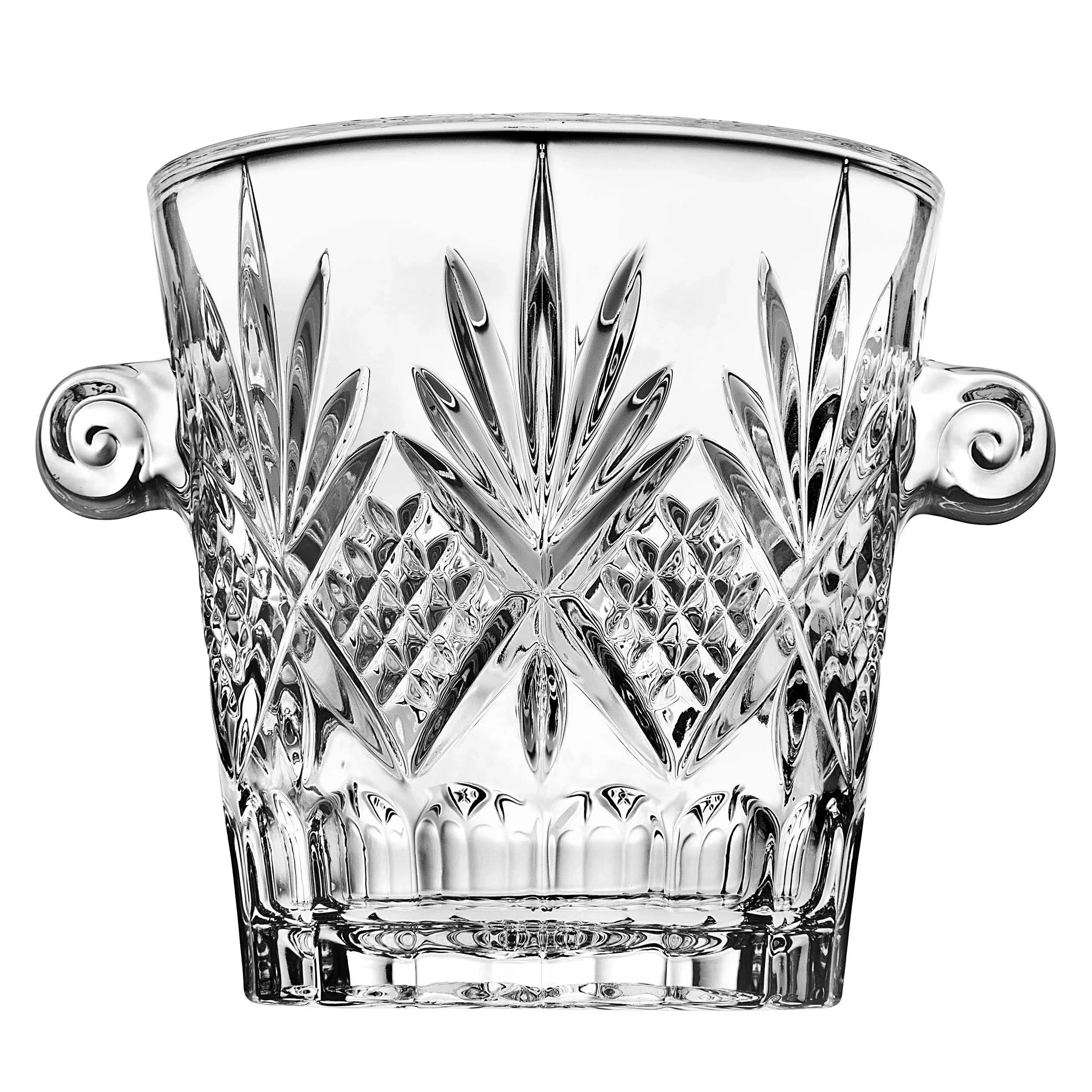 Godinger Dublin Ice Bucket, Clear